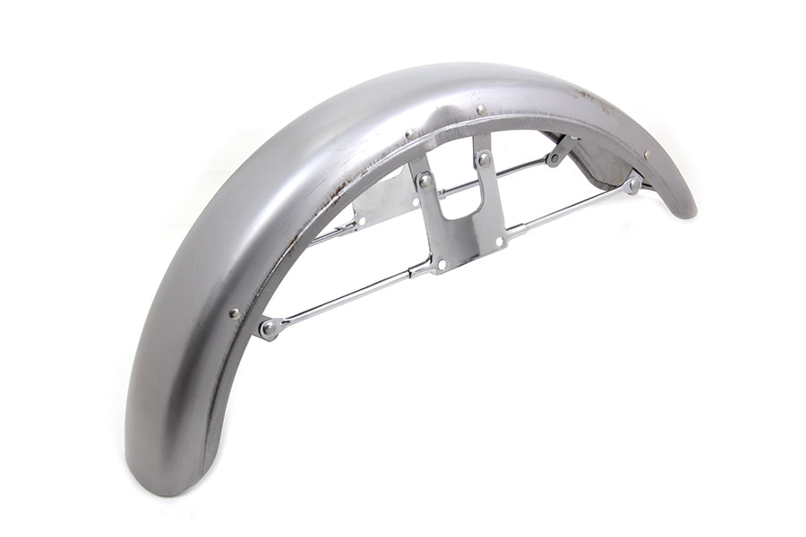 HARLEY Replica Front Fender Raw Steel fits 1973-1984 FX, 1982-1984 FXR, 1985-1994 FXR, 1973-1989 XL,