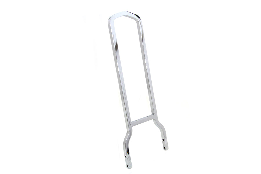 HARLEY 20 inch Tall Sissy Bar Back fits 2004-2022 XL, with rigid side plates 2002-2005 FXD, equipped with either rigid or detachable sideplates