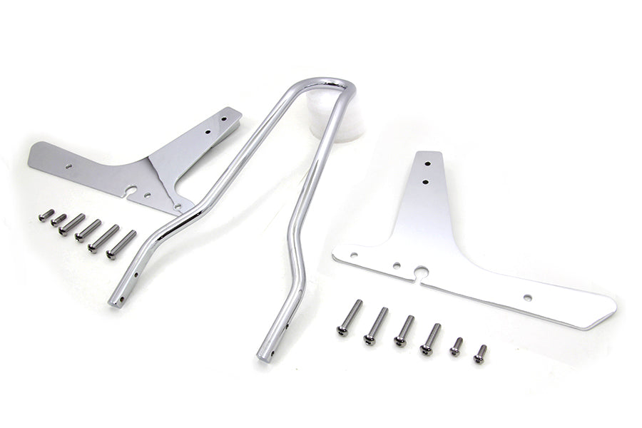 HARLEY 16 inch Sissy Bar Kit Chrome fits 2004-UP XL,