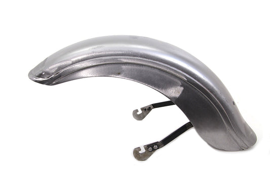 HARLEY Raw Spring Fork Front Fender Fits 1936-1948 EL, 1936-1948 FL, 1941-1957 G,