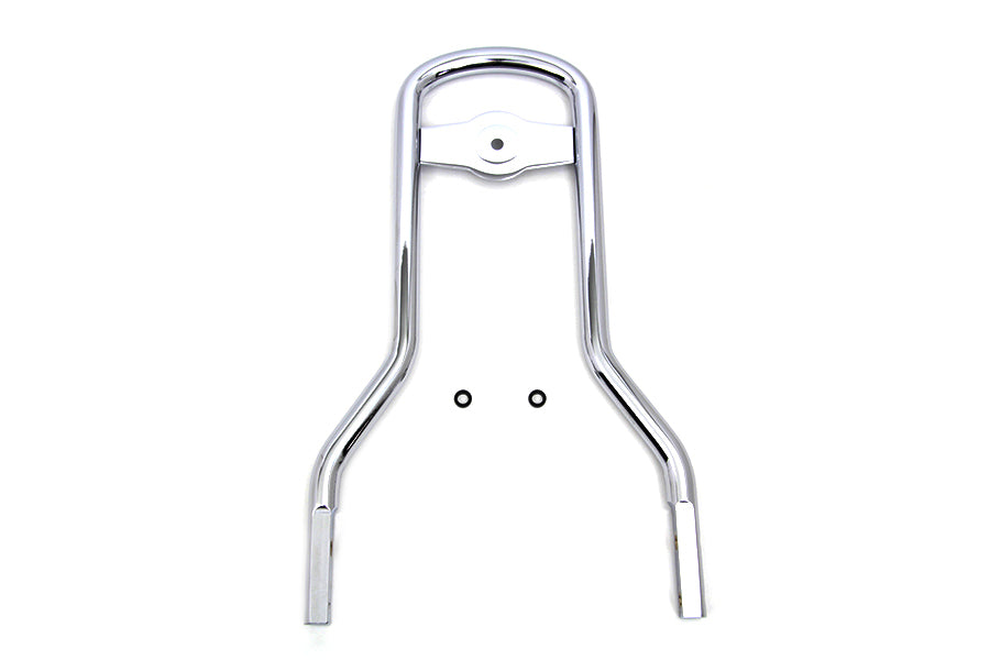 HARLEY 14-1/2 inch Mini Medallion Style Sissy Bar Upright Chrome fits 2004-2022 XL, 2006-2017 FXD, except FXDF, FXDFSE2, 2010 FXDWG models 1984-201