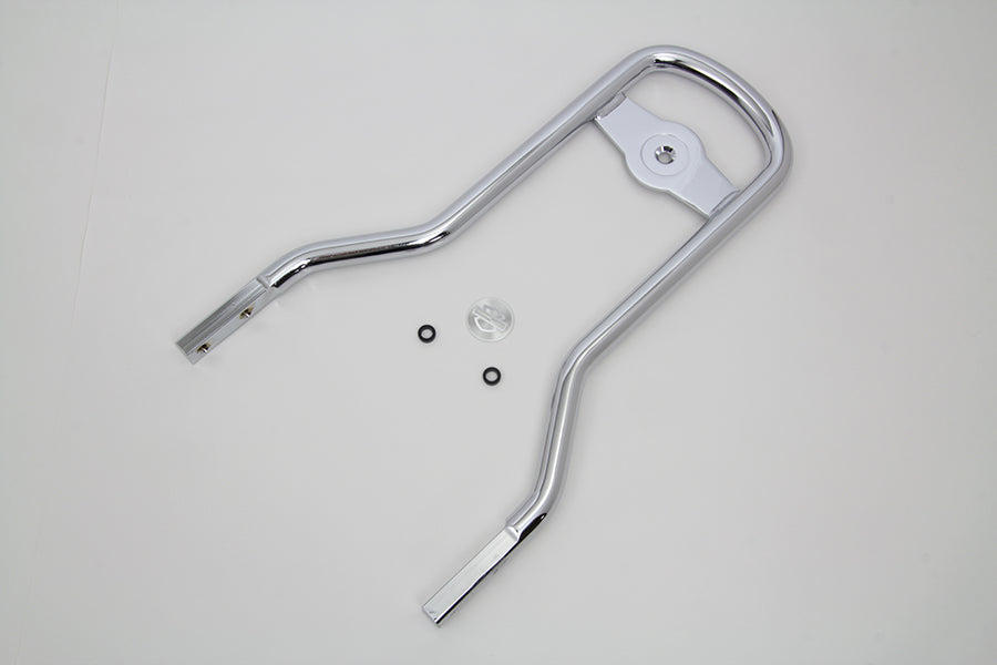 HARLEY 14-1/2 inch Mini Medallion Style Sissy Bar Upright Chrome fits 2004-2022 XL, 2006-2017 FXD, except FXDF, FXDFSE2, 2010 FXDWG models 1984-201