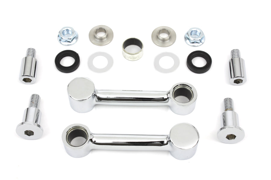 HARLEY Front Fender Chrome Mount Kit fits 1993-2006 FXSTS,