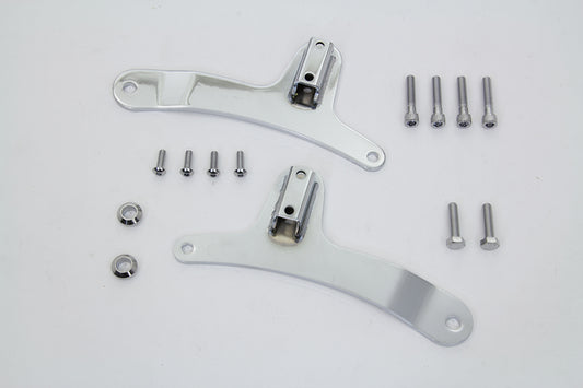 HARLEY Sissy Bar Side Plates Fits 1979-1993 XL,