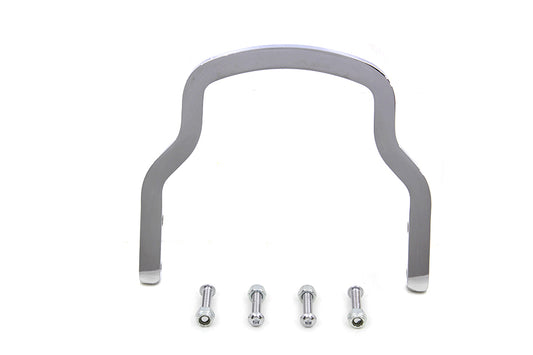 HARLEY 6-1/4 inch Tall Mini Sissy Bar Back Fits 2002-2005 FXD, with Rigid or detachable side plates