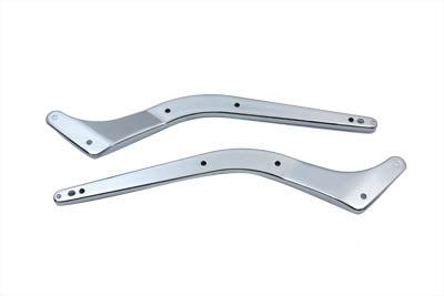 HARLEY Rear Fender Strut Set Chrome fits 2008-2017 FXST, 2008-2017 FLSTF,