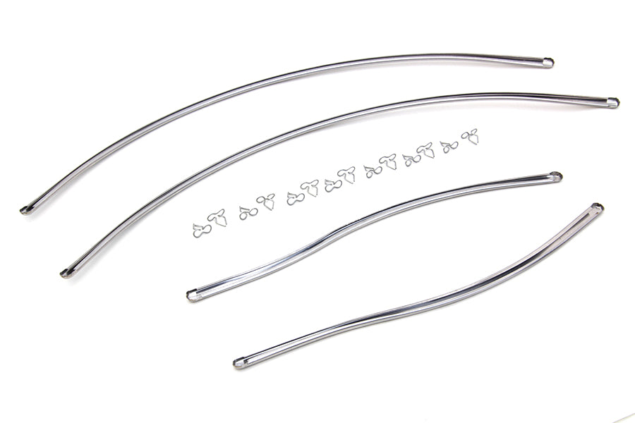 HARLEY Rear Fender Trim Kit fits 1939-1940 EL, 1941-1948 FL, 1939-1948 UL, 1939-1948 W,