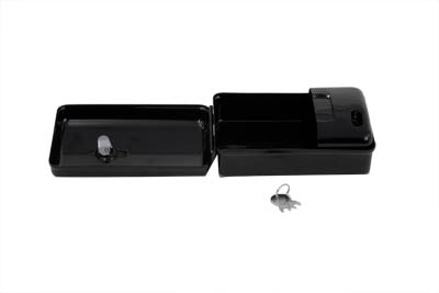 HARLEY Rectangular Black Tool Box fits 1936-1939 EL, 1938-1939 UL,