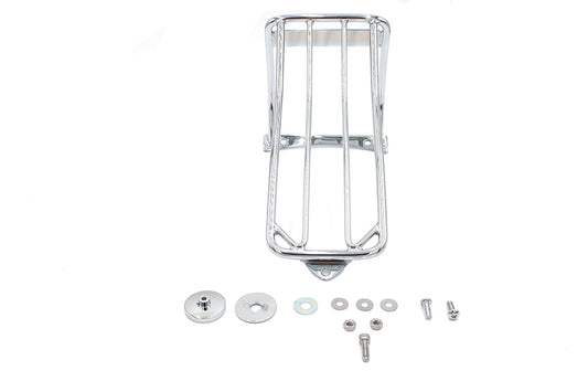 HARLEY Wyatt Gatling Chrome Luggage Rack Fits 2000-2005 FXST,