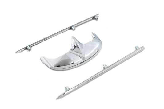 HARLEY Front Fender Trim Set Fits 1957-1966 FL,