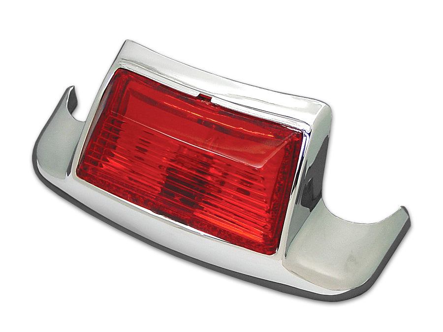 HARLEY Chrome Rear Fender Tip with Light fits 1984-1995 FLT, 1999-2008 FLT, 1986-1995 FLST, 1999-2003 FLST, 1984-1995 FLT,