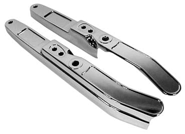 HARLEY Replica Rear Fender Strut Set Chrome fits 1982-1986 FXR, 1983-1991 FXRT, 1982-1986 FXR, 1983-1991 FXRT,