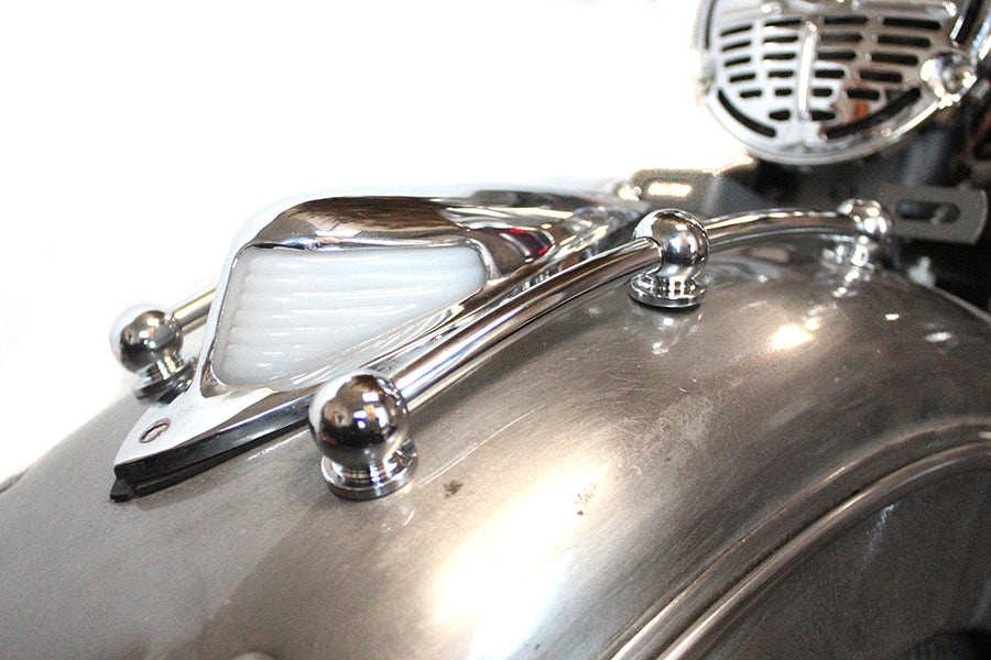 HARLEY Chrome Front Fender Rail Trim Kit fits 0- Custom, application