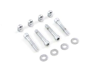 HARLEY Front Fender Mount Kit Chrome Fits 1994-UP FXST,