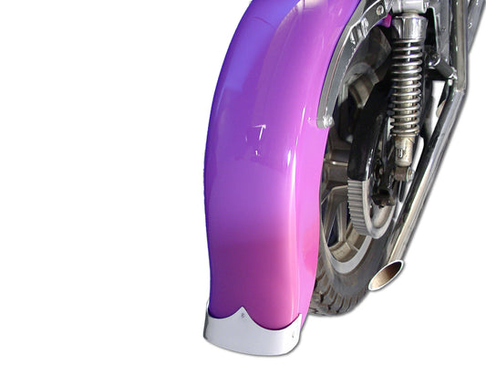 HARLEY Smooth Rear Fender Chrome Tip Fits 1989-2006 FLSTF,