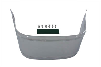 HARLEY Smooth Chrome Lower Fender Trim Skirt fits 1980-UP FLT, 1986-UP FLST, 1980-UP FLT,