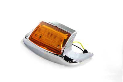HARLEY Front Fender Tip with LED fits 1984-1995 FLT, 2000-2013 FLT, 2000-UP FLST, 1986-1995 FLST, 1984-1995 FLT,