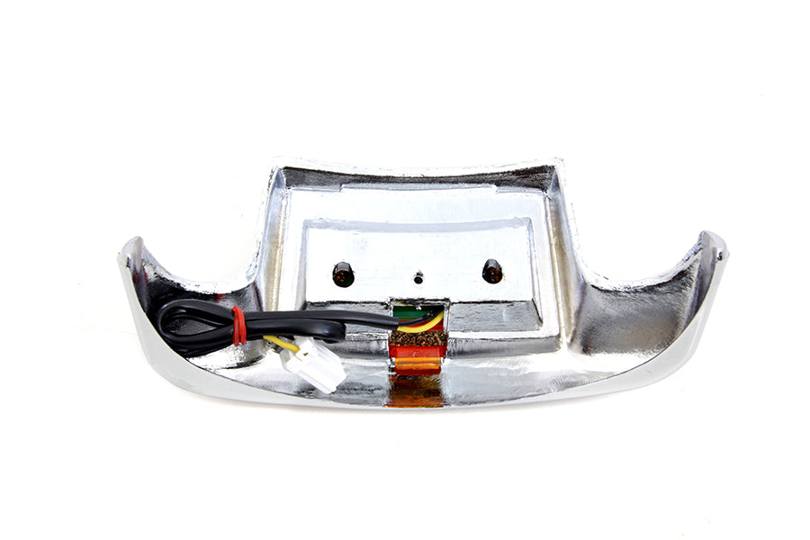 HARLEY Rear Fender Tip with LED fits 1999-2008 FLT, 1999-2003 FLST, 1984-1995 FLT, 1986-1995 FLST,