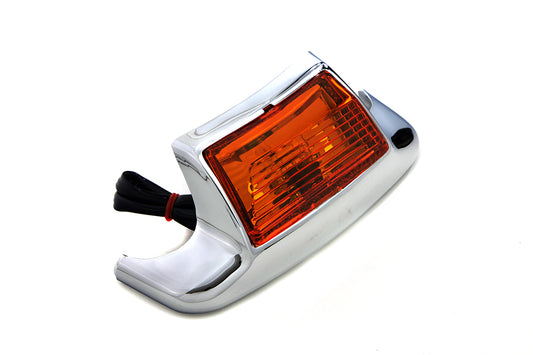 HARLEY Rear Fender Tip with Bulb fits 1999-2008 FLT, 1984-1995 FLT, 1999-2003 FLST, 1986-1995 FLST,