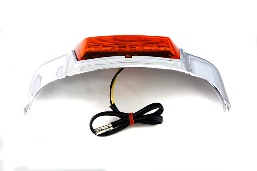 HARLEY Rear Fender Tip with LED fits 1999-2008 FLT, 1984-1995 FLT, 1999-2003 FLST, 1986-1995 FLST,