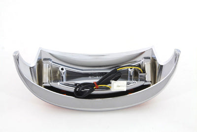 HARLEY Rear Fender Tip with LED fits 1999-2016 FLT, 1999-2016 FLHT, 1999-2016 FLHTC, 1999-2016 FLHTK, 1999-2016 FLHR,