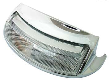 HARLEY Rear Fender Tip with LED fits 1999-2008 FLT, 1984-1995 FLT, 1999-2003 FLST, 1986-1995 FLST,