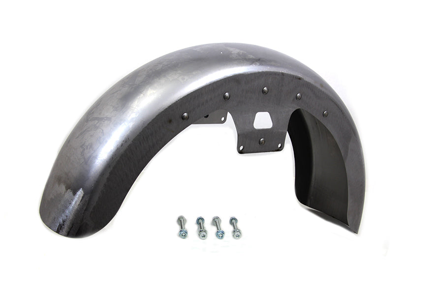 HARLEY FLT Wrapped Steel Front Fender Raw fits 2014-UP FLT, models equipped with 17 2014-UP FLHT, 2014-UP FLHX,