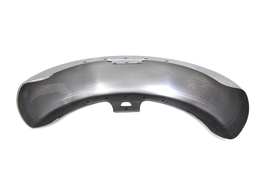 HARLEY FLT Wrapped Steel Front Fender Raw fits 2014-UP FLT, models equipped with 17 2014-UP FLHT, 2014-UP FLHX,