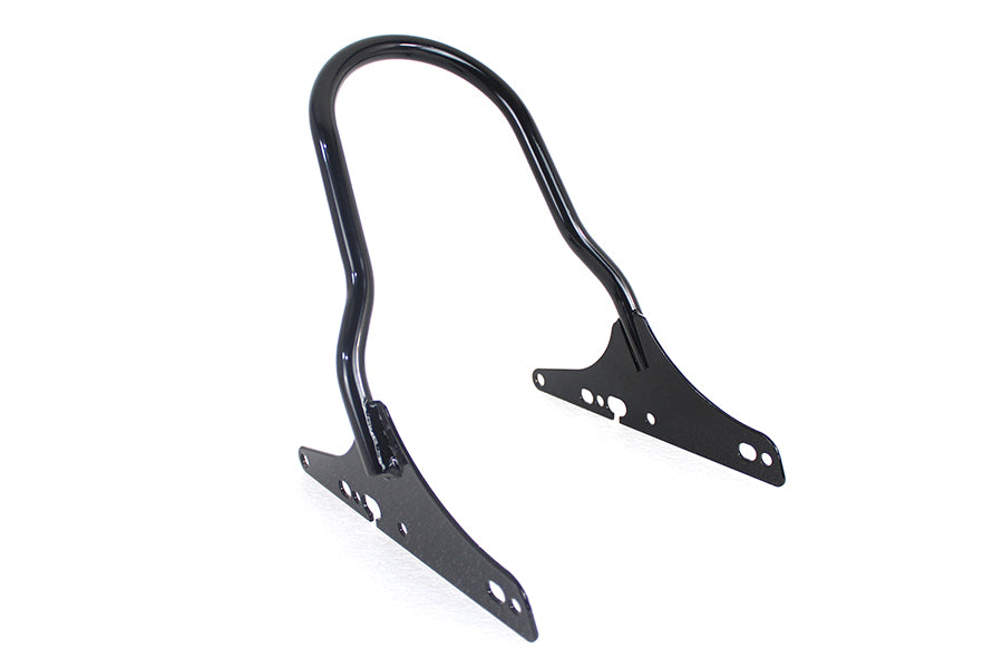 HARLEY 10-1/4 inch Low Profile One Piece Sissy Bar Black fits 2016-2022 XL, 1200CX models with two-up seat 2007-2022 XL, models with solo seat