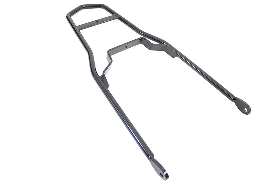 HARLEY 24 inch Round Sissy Bar Flat Fender Style Black fits 0- Custom, application for 5 or 6" flat fenders"