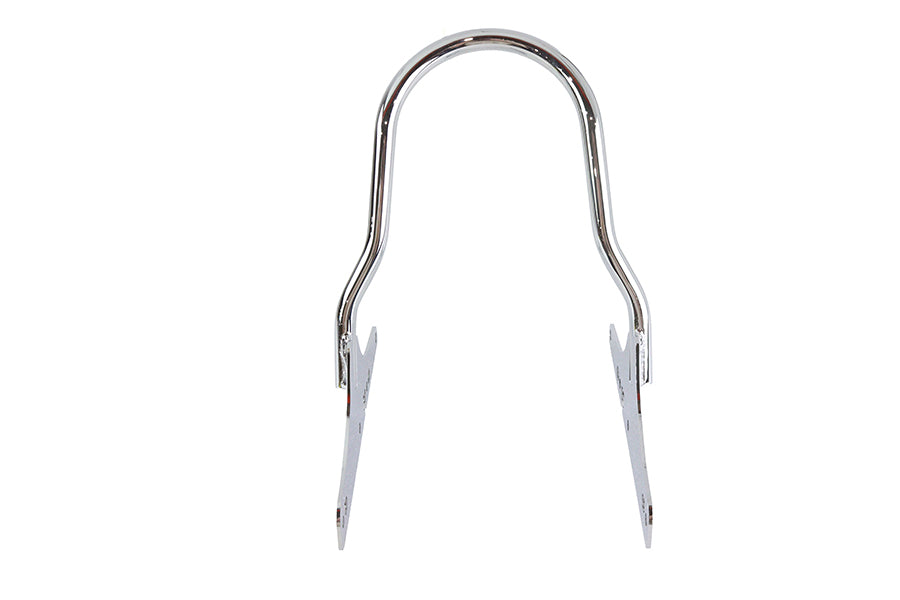 HARLEY 10-1/4 inch Low Profile One Piece Sissy Bar Chrome fits 2016-UP XL, 1200CX models with two-up seat 2007-UP XL, models with solo seat