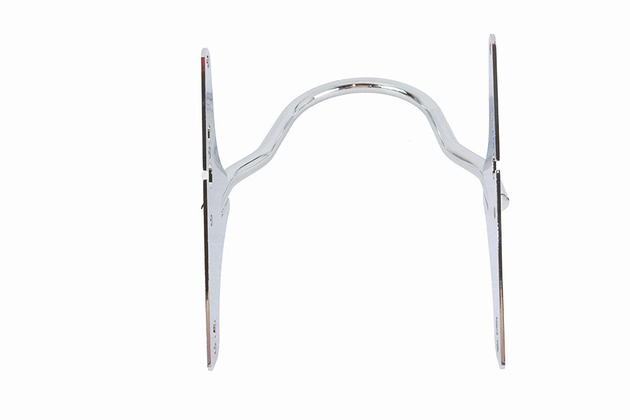 HARLEY 10-1/4 inch Low Profile One Piece Sissy Bar Chrome fits 2016-UP XL, 1200CX models with two-up seat 2007-UP XL, models with solo seat