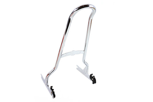 HARLEY One Piece Sissy Bar Chrome Fits 2006-2017 FXST, 2006-2017 FXSTB, 2006-2017 FXSTC, 2006-