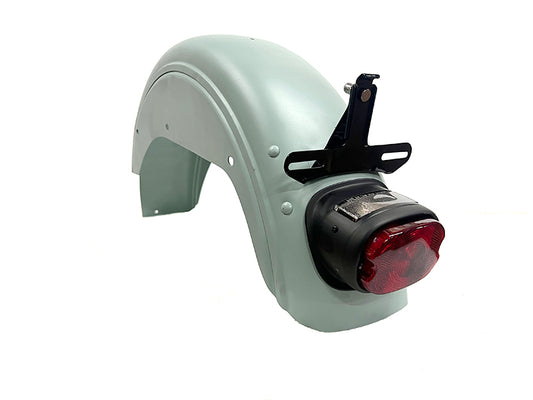 HARLEY Primer Fender Kit with Black Bracket fits 1971-1972 FX,