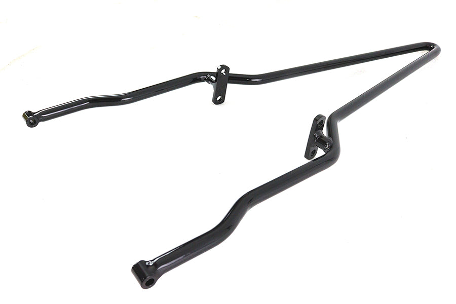 HARLEY 25 inch Rigid Sissy Bar Black fits 0- Custom, application for 11 - 12" wide frames"
