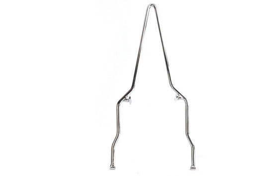 HARLEY 25 inch Rigid Sissy Bar Chrome Fits 0- Custom, application for 11 - 12" wide frames"