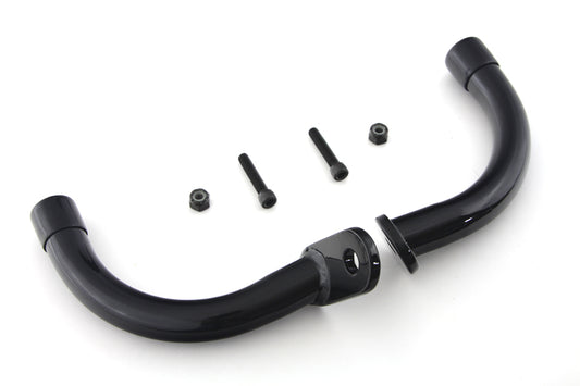 HARLEY Black Saddlebag Guard Eliminator Brackets Fits 1997-2008 FLT,