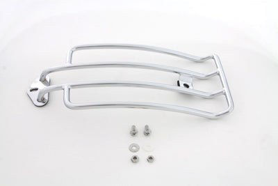 HARLEY Wyatt Gatling Chrome Luggage Rack Fits 2006-2017 FXDB, 2010-2010 FXDWG,