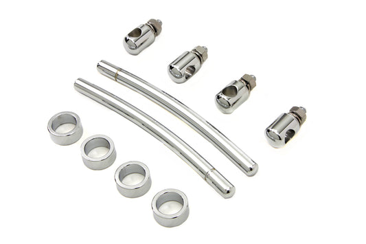 HARLEY Chrome Front Fender Trim Rail Kit fits 0- Custom, application