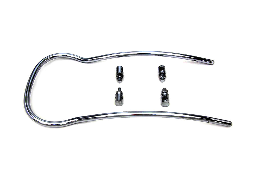 HARLEY Chrome Front Fender Trim Rail Kit fits 1936-1952 EL, 1936-1984 FL,