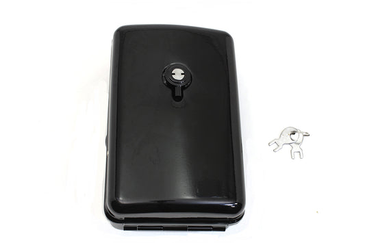 HARLEY Rectangular Black Tool Box Fits 1936-1939 EL,