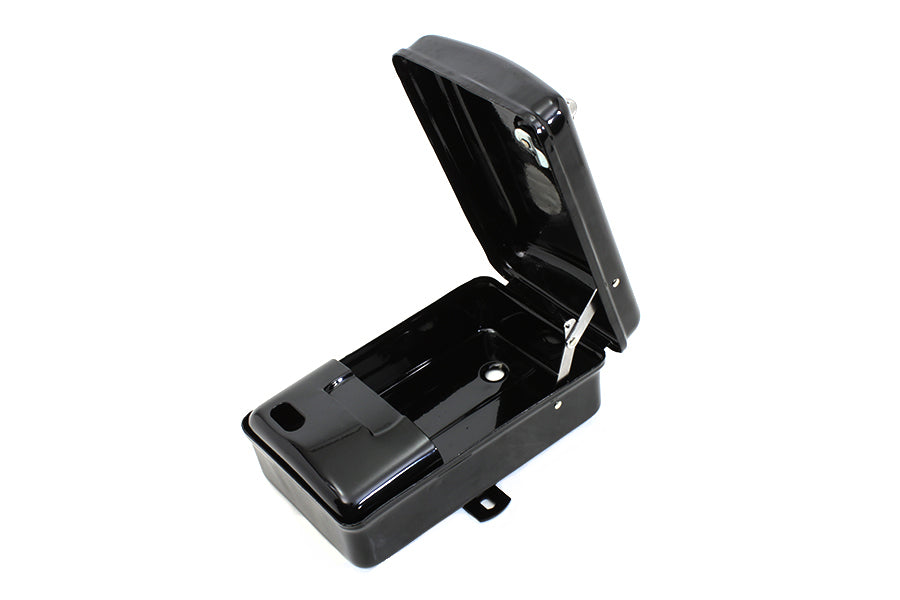 HARLEY Rectangular Black Tool Box fits 1936-1939 EL,