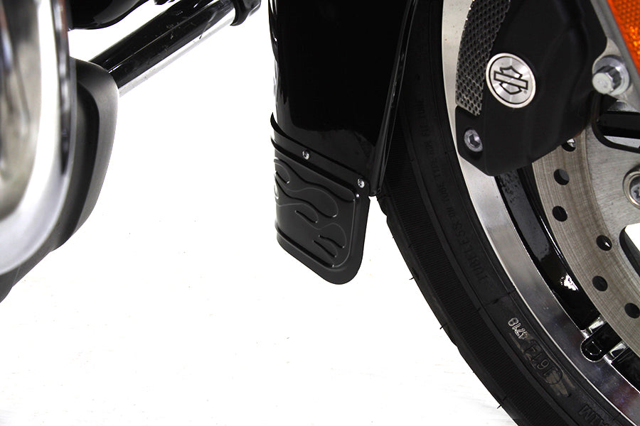 HARLEY Black Front Fender Tip fits 2014-UP FLT, 2014-UP FLST, 2014-UP FLH,
