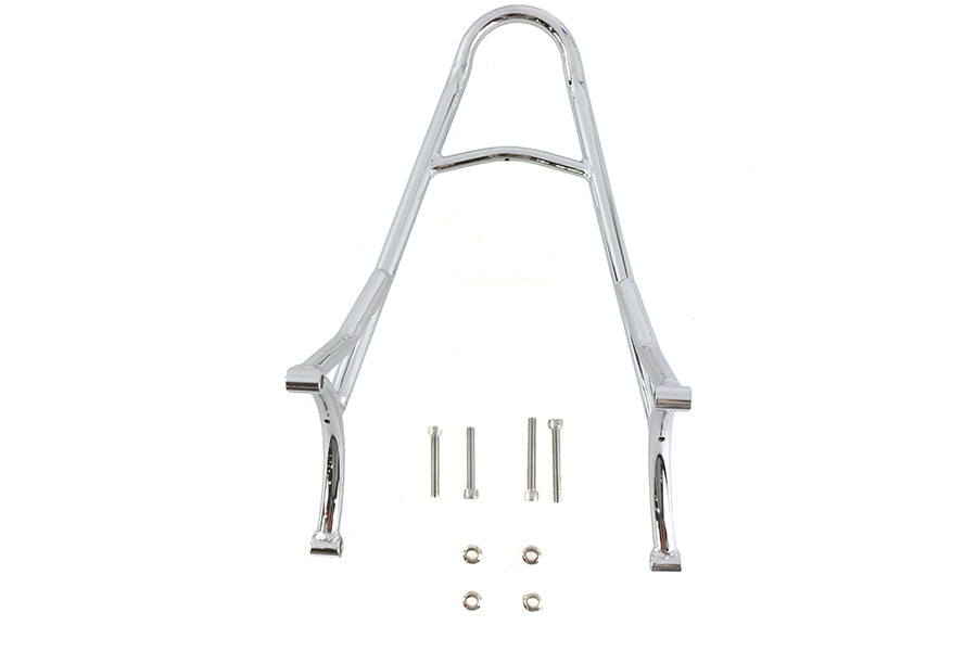 HARLEY 13 inch Round Sissy Bar Chrome fits 2004-2022 XL,