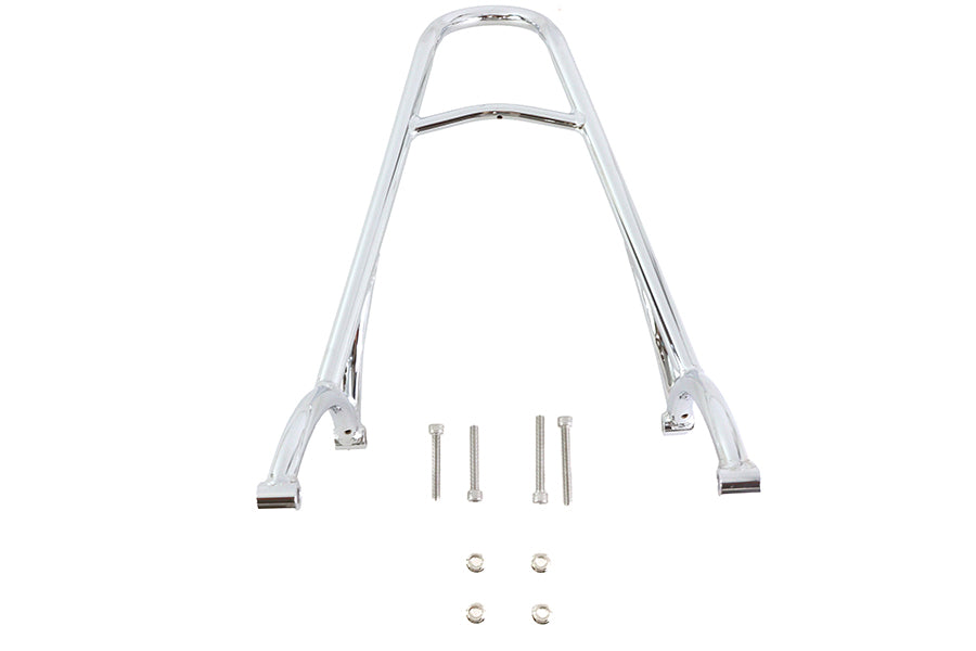 HARLEY 13 inch Round Sissy Bar Chrome fits 2004-2022 XL,