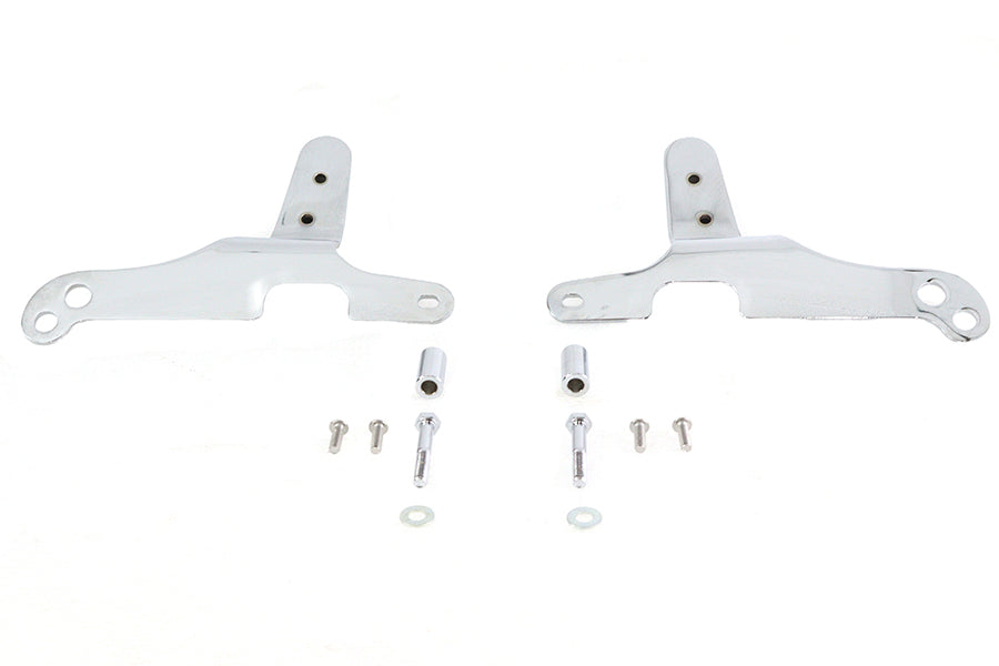HARLEY Sissy Bar Side Plates fits 1997-2008 FLHR, 1997-2008 FLTR, 1997-2008 FLHX,