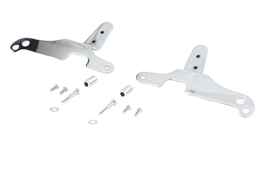 HARLEY Sissy Bar Side Plates fits 1997-2008 FLHR, 1997-2008 FLTR, 1997-2008 FLHX,