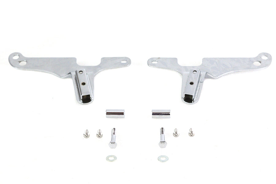 HARLEY Sissy Bar Side Plates fits 1997-2008 FLHR, 1997-2008 FLTR, 1997-2008 FLHX,