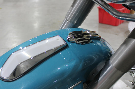 HARLEY Squashed Bird Fender Trim Chrome fits 0- Custom, application
