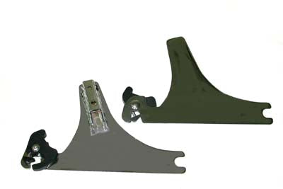 HARLEY Sissy Bar Detachable Side Plates fits 2000-UP FLST, 2000-UP FXST,